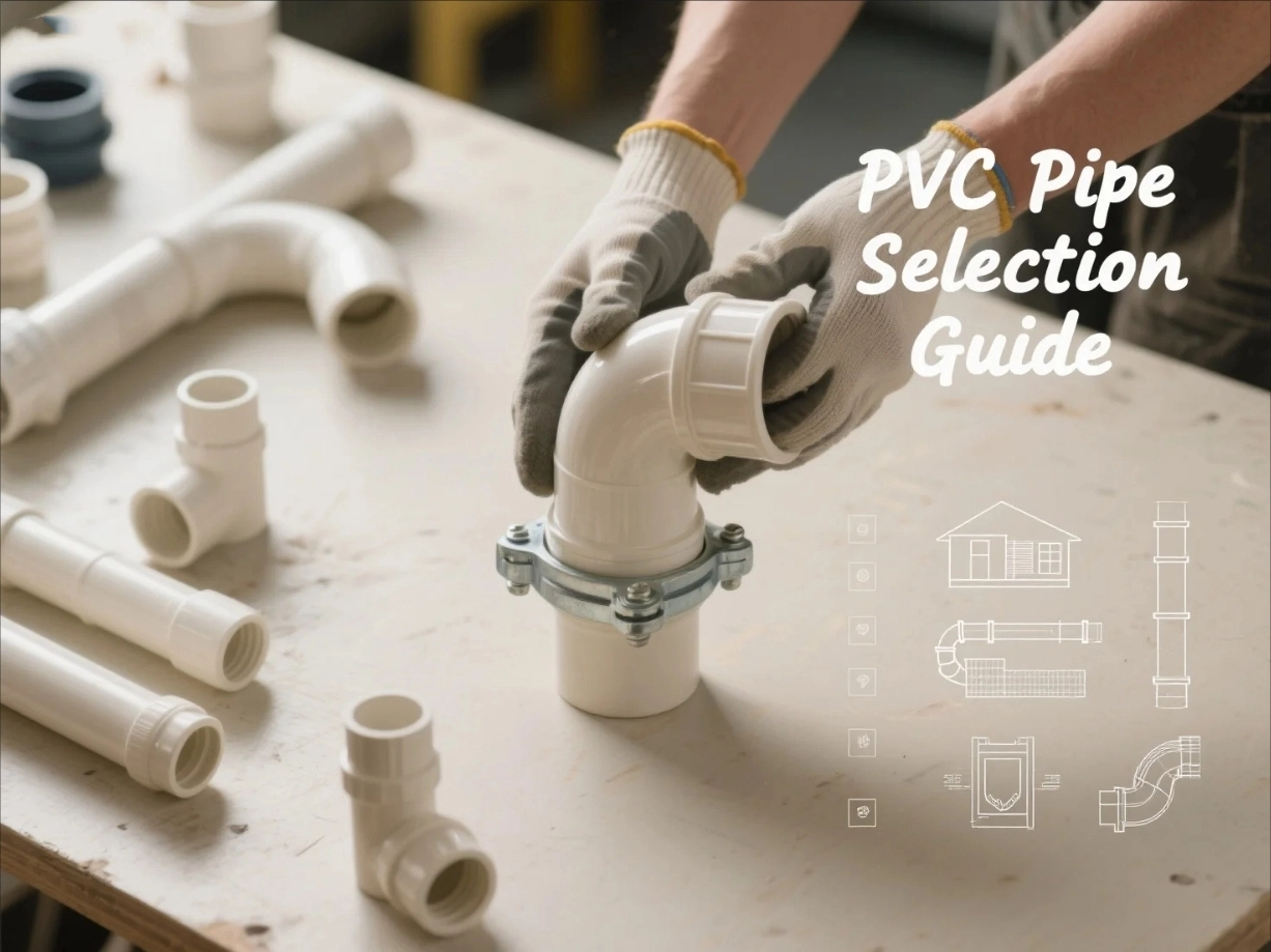 Guide to Selecting the Right PVC Pipe and Fitting for Your Application